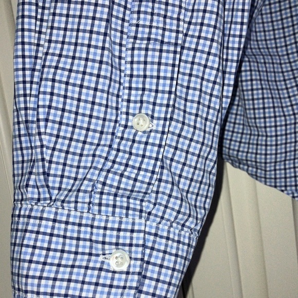 Ralph Lauren XXL Blue Classic Fit Long-Sleeved Plaid Button Down Shirt - Picture 5 of 6